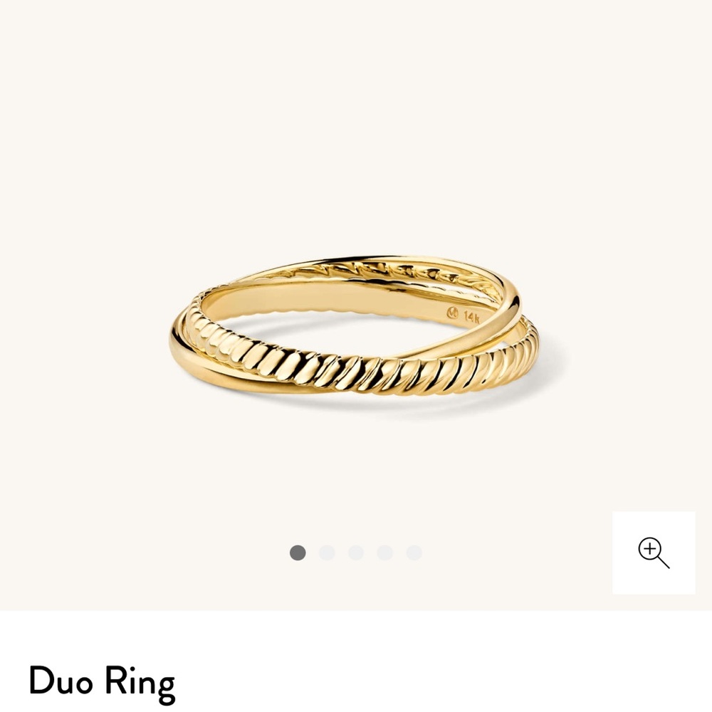 Mejuri Duo Ring